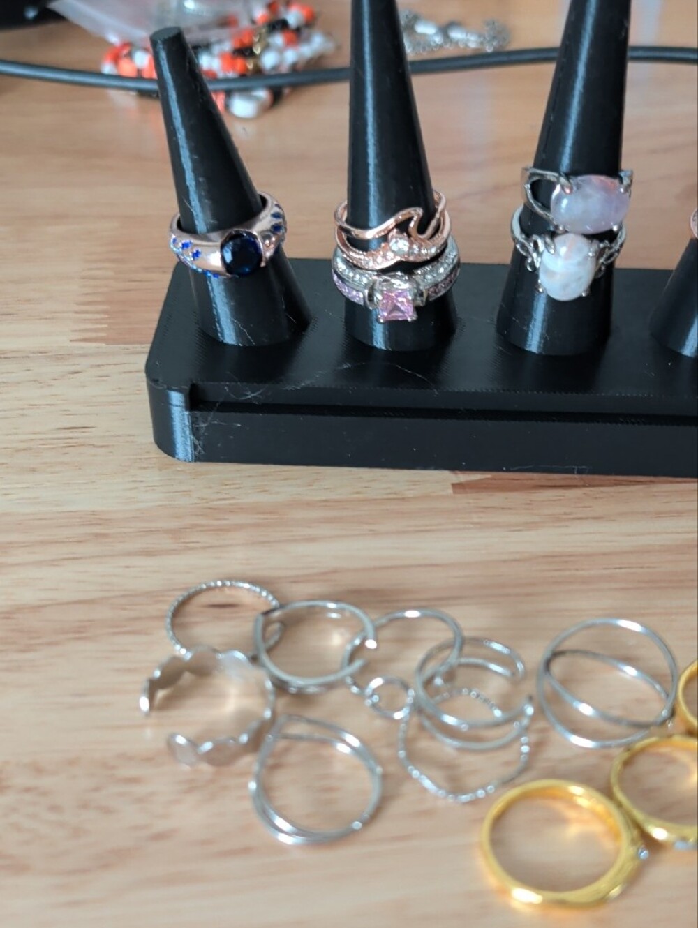 Reseller Ring Bundle 23ct Rings & Stand - Picture 6 of 12